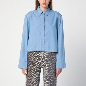 HALFBOY Women's Denim Shirt Women BLUE Shirts